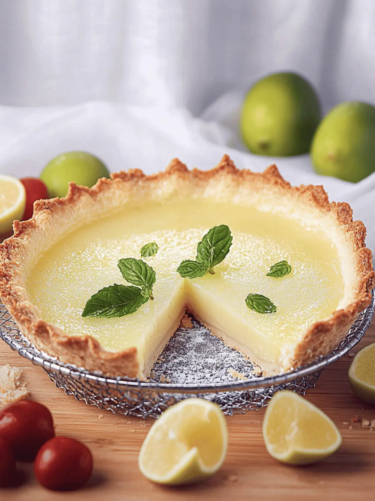 Fruchtige Limettentarte für den perfekten Genuss 4 Fruchtige Limettentarte