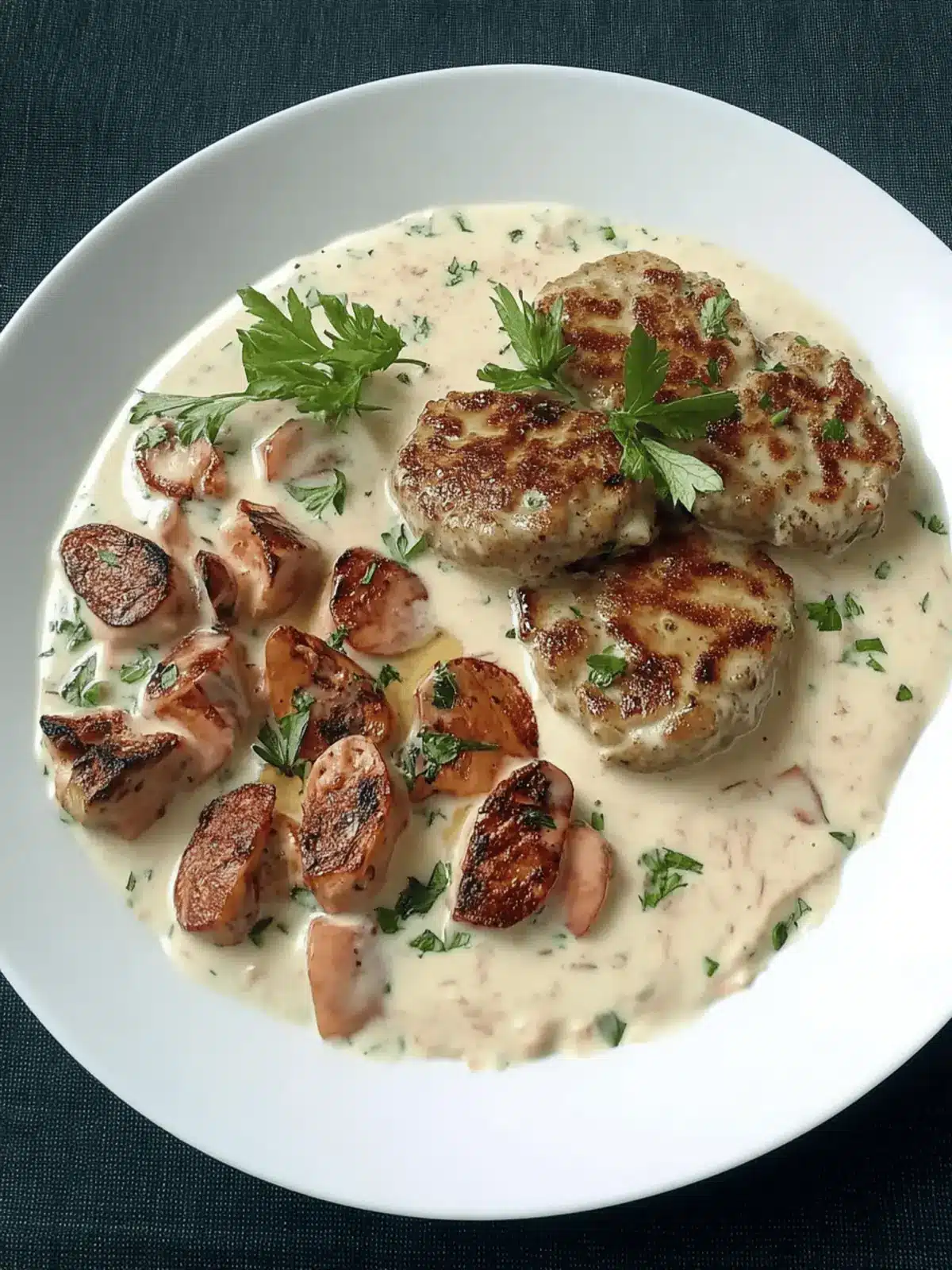 Semmelknödel mit Pfifferling-Rahmsauce – Herzhaft genießen 4 Semmelknödel mit Pfifferling-Rahmsauce