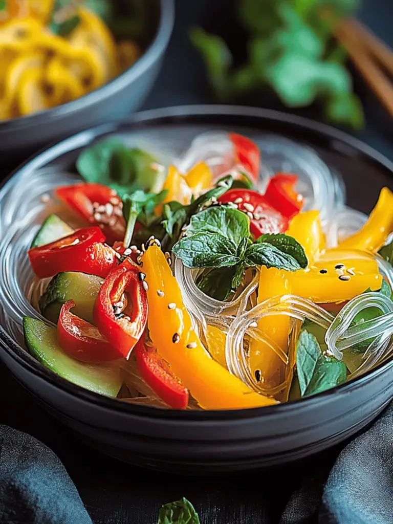 Bunter Glasnudelsalat