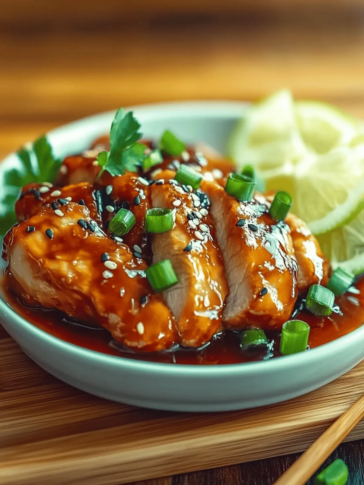 Saftiges Teriyaki-Hühnchen