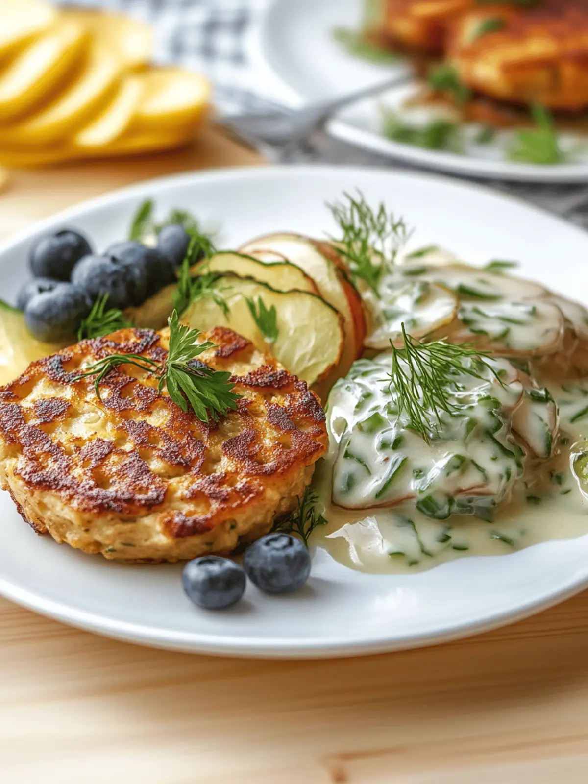 Mozzarella Rösti mit Zwiebel-Pilzrahmsauce entdecken