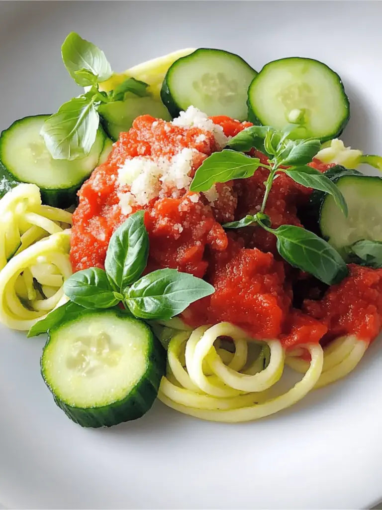 Cremige Zucchini-Tomaten-Pasta