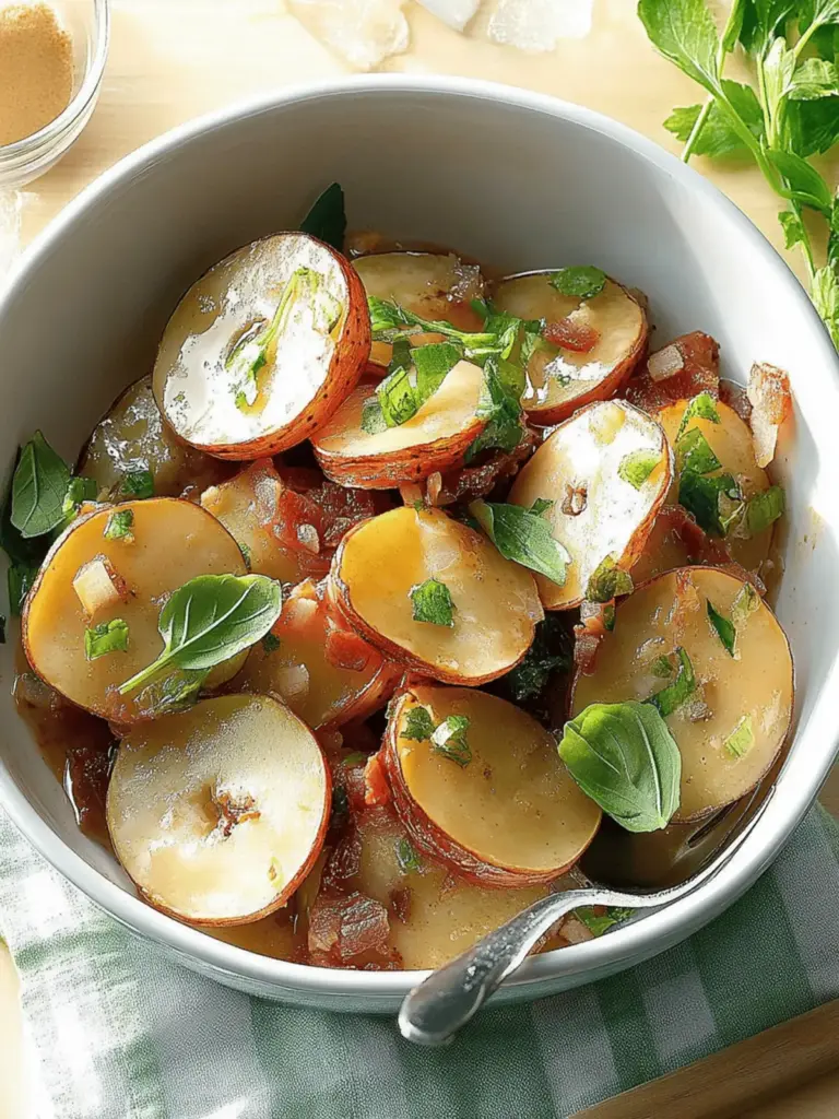 Slow-Cooker Deutscher Kartoffelsalat