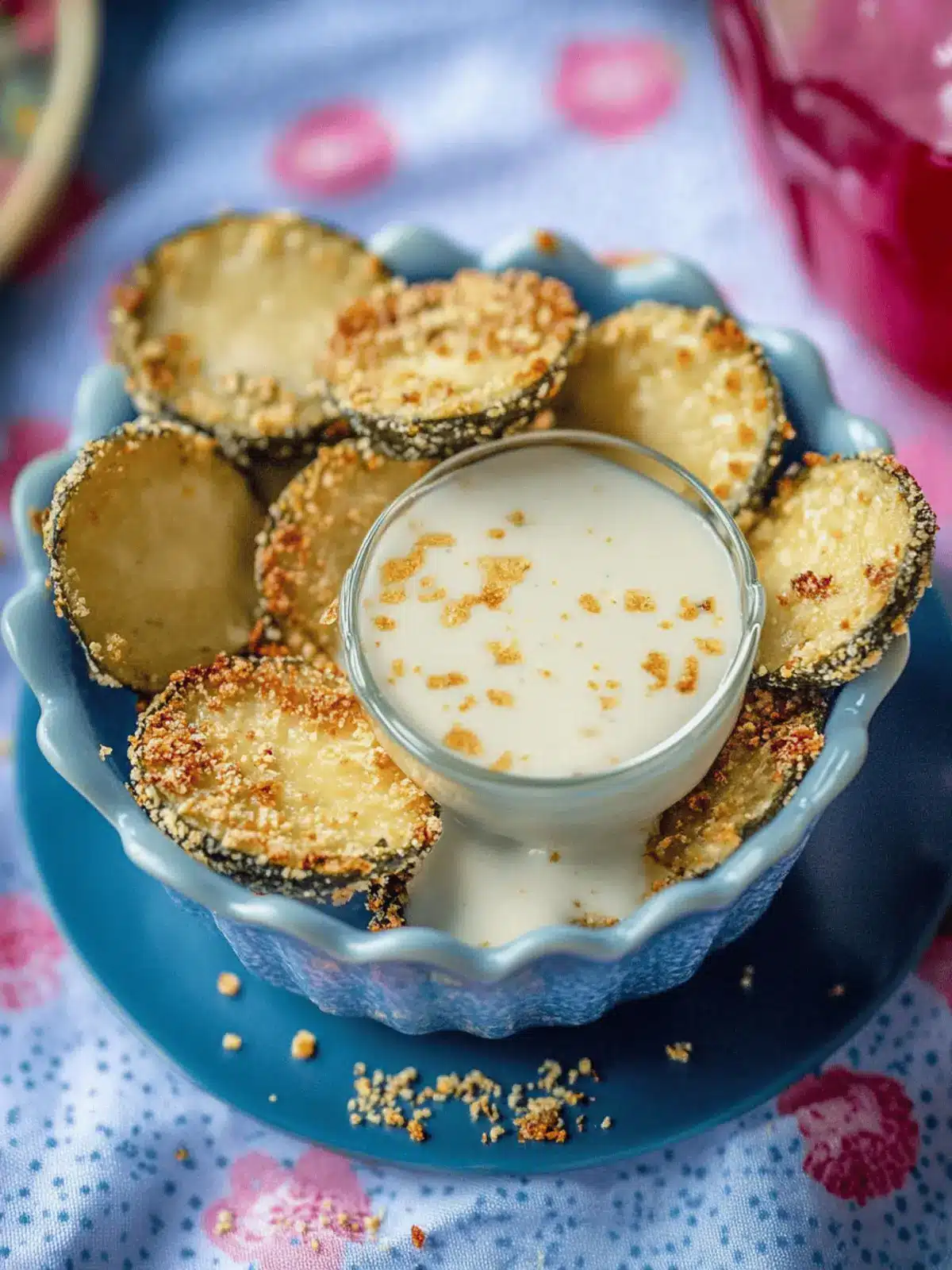 Zucchini-Chips im Airfryer