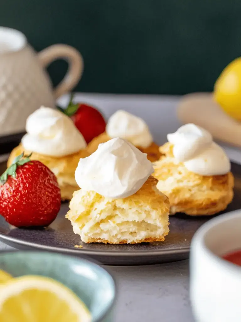 Limonade Scones aus der Heißluftfritteuse