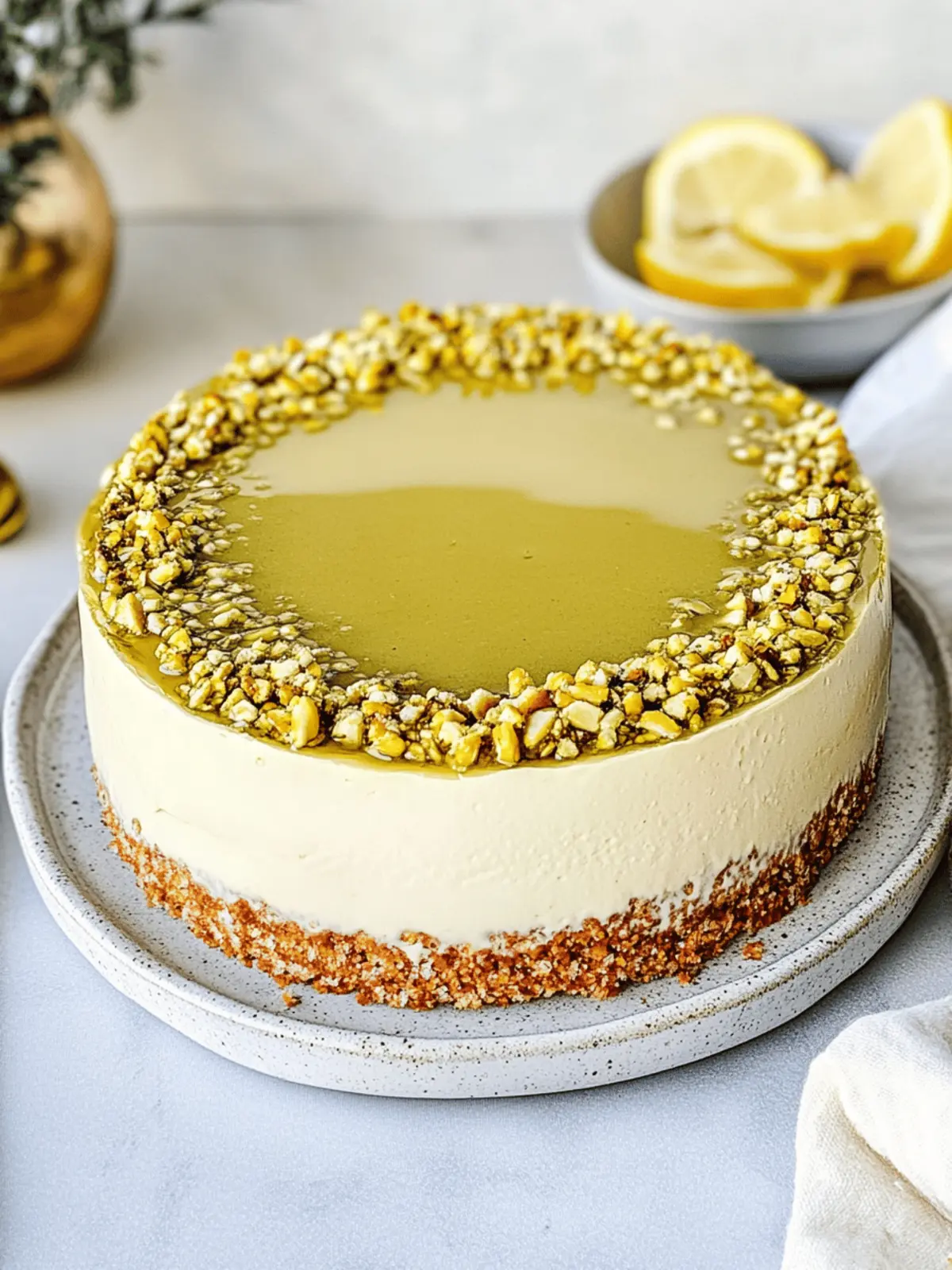 Pistazienkuchen ohne Backen – Cremiger Genuss für den Sommer 3 Pistazienkuchen ohne Backen