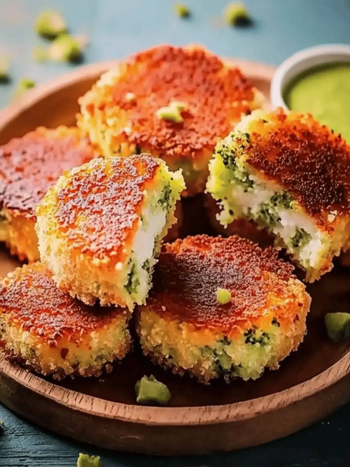 Brokkoli Käse Nuggets – Knuspriger Snack für alle 2 Brokkoli Käse Nuggets