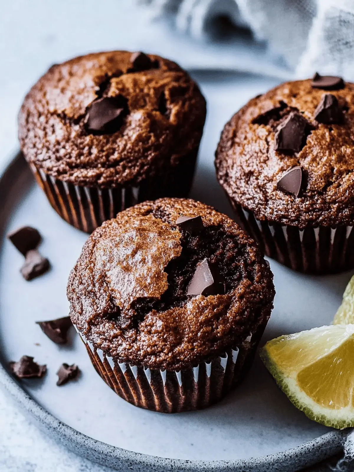 Schokoladen Muffins backen: Einfache Genussmomente 2 Schokoladen Muffins backen