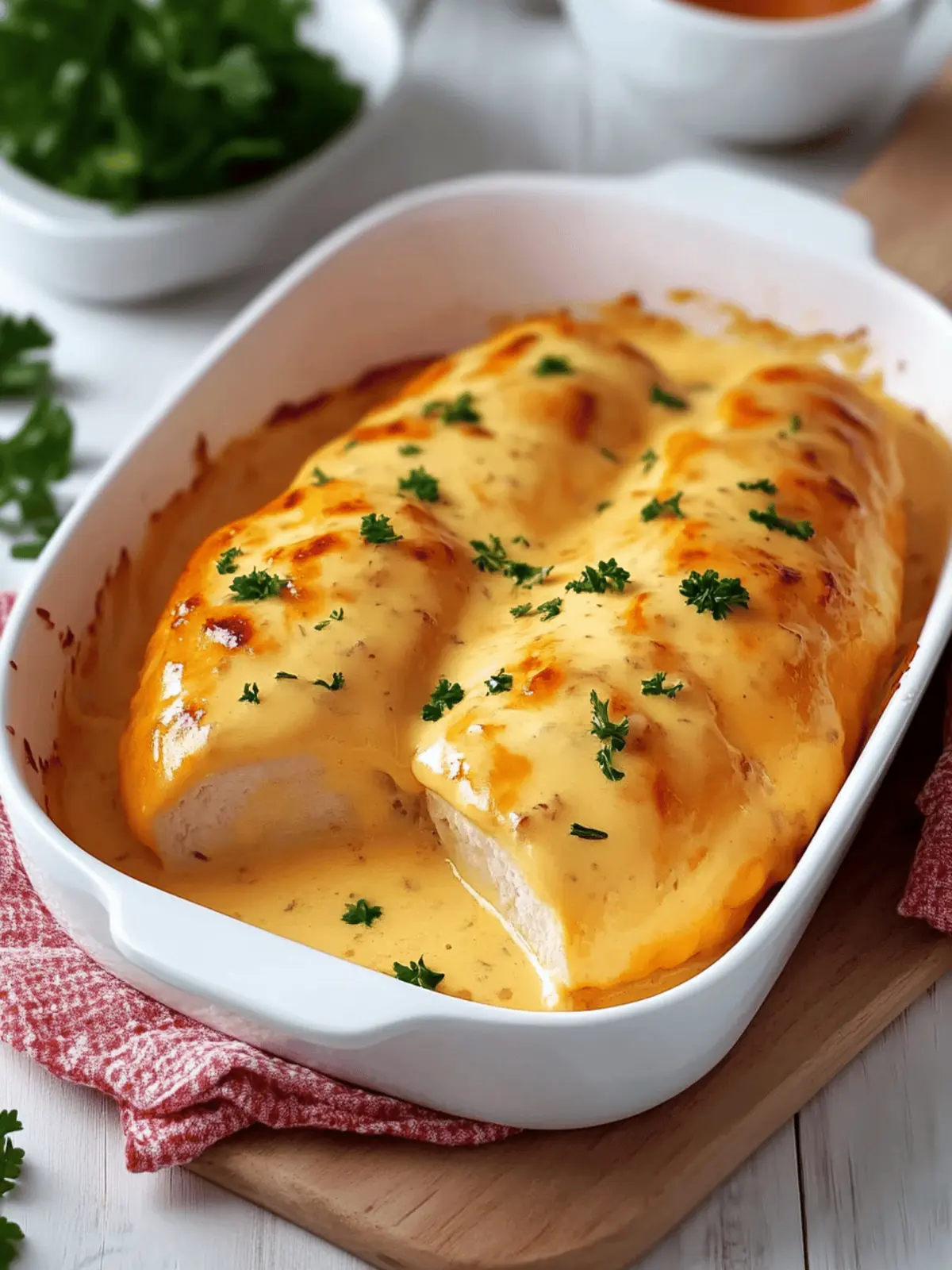 Hähnchenbrust in Frischkäse-Sauce