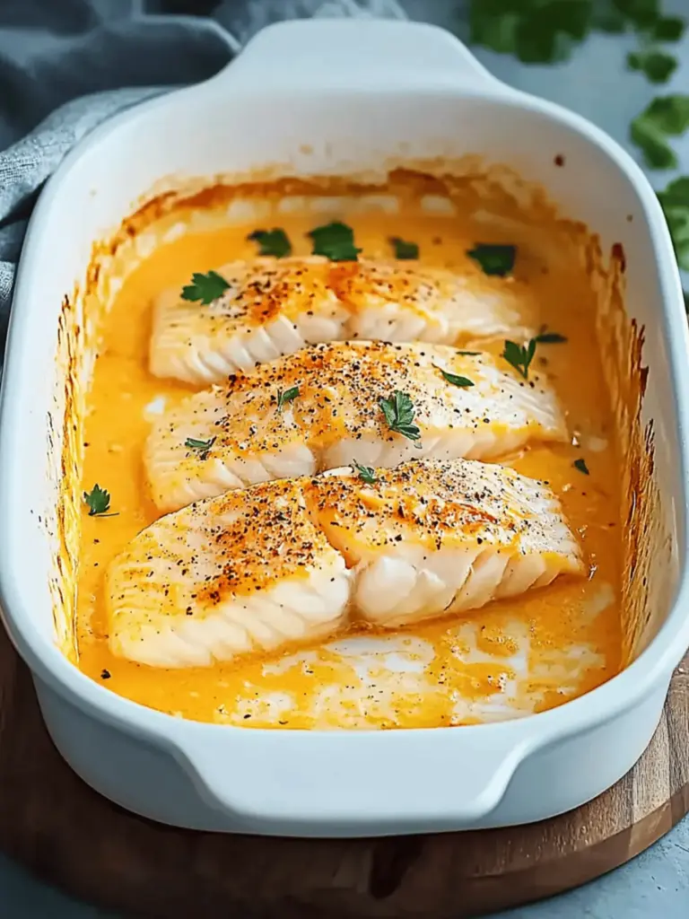 Lachs Sahne Gratin