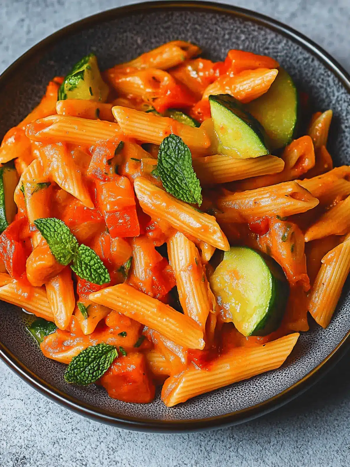 Pasta mit Gemüse