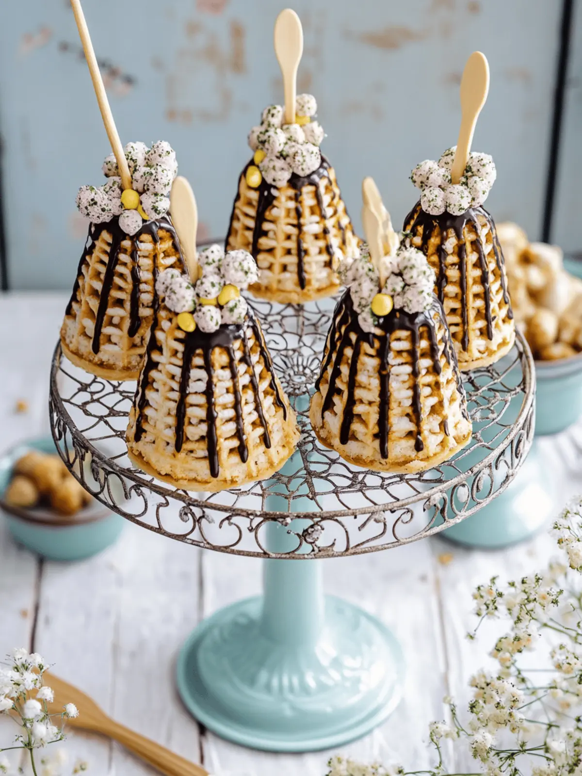 Kuchen im Waffelbecher: Ein süßer Genuss für Groß und Klein 4 Kuchen im Waffelbecher