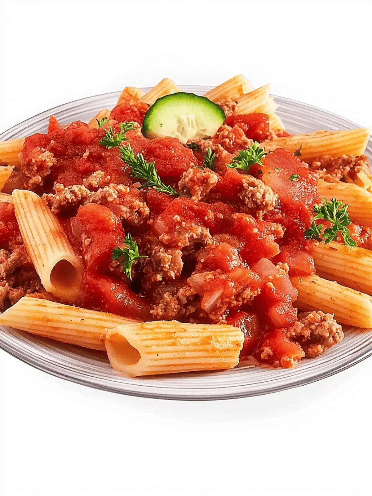 Peperoni-Hackfleisch-Penne