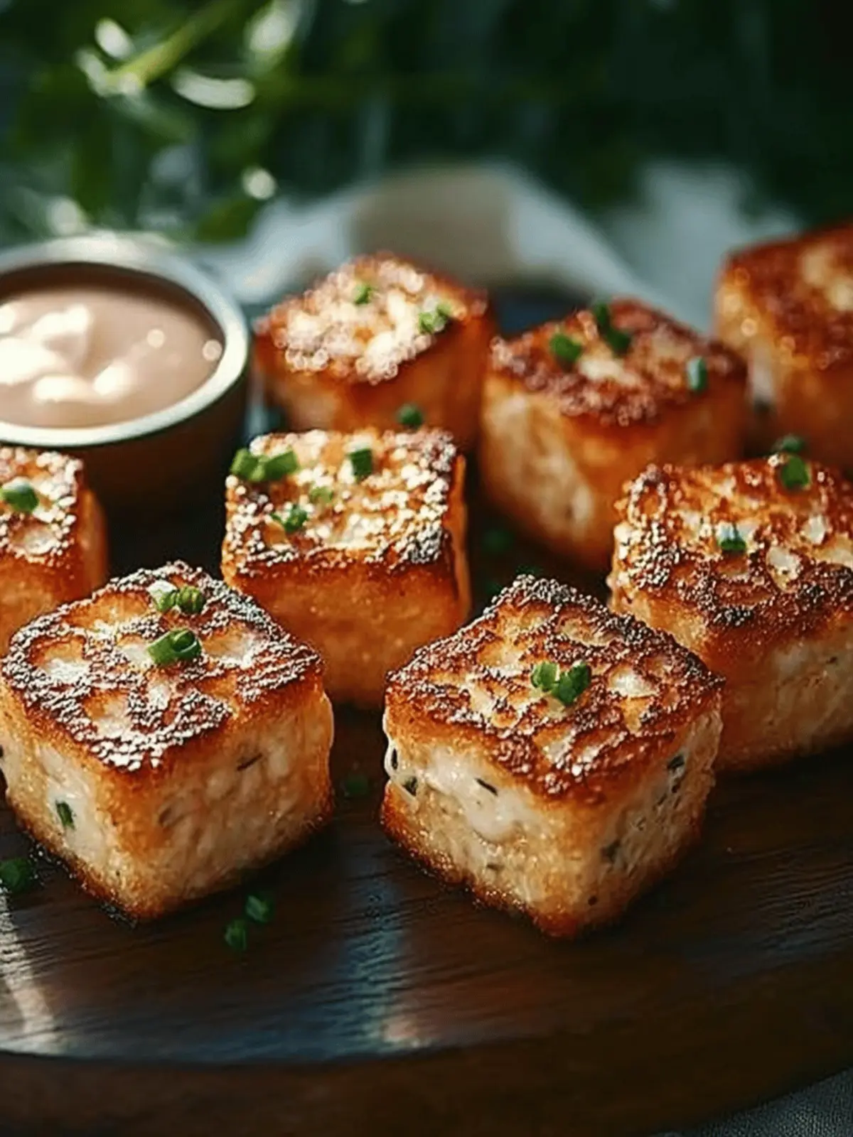 Knusprige Tofu Nuggets: Einfach vegan genießen 2 Knusprige Tofu Nuggets