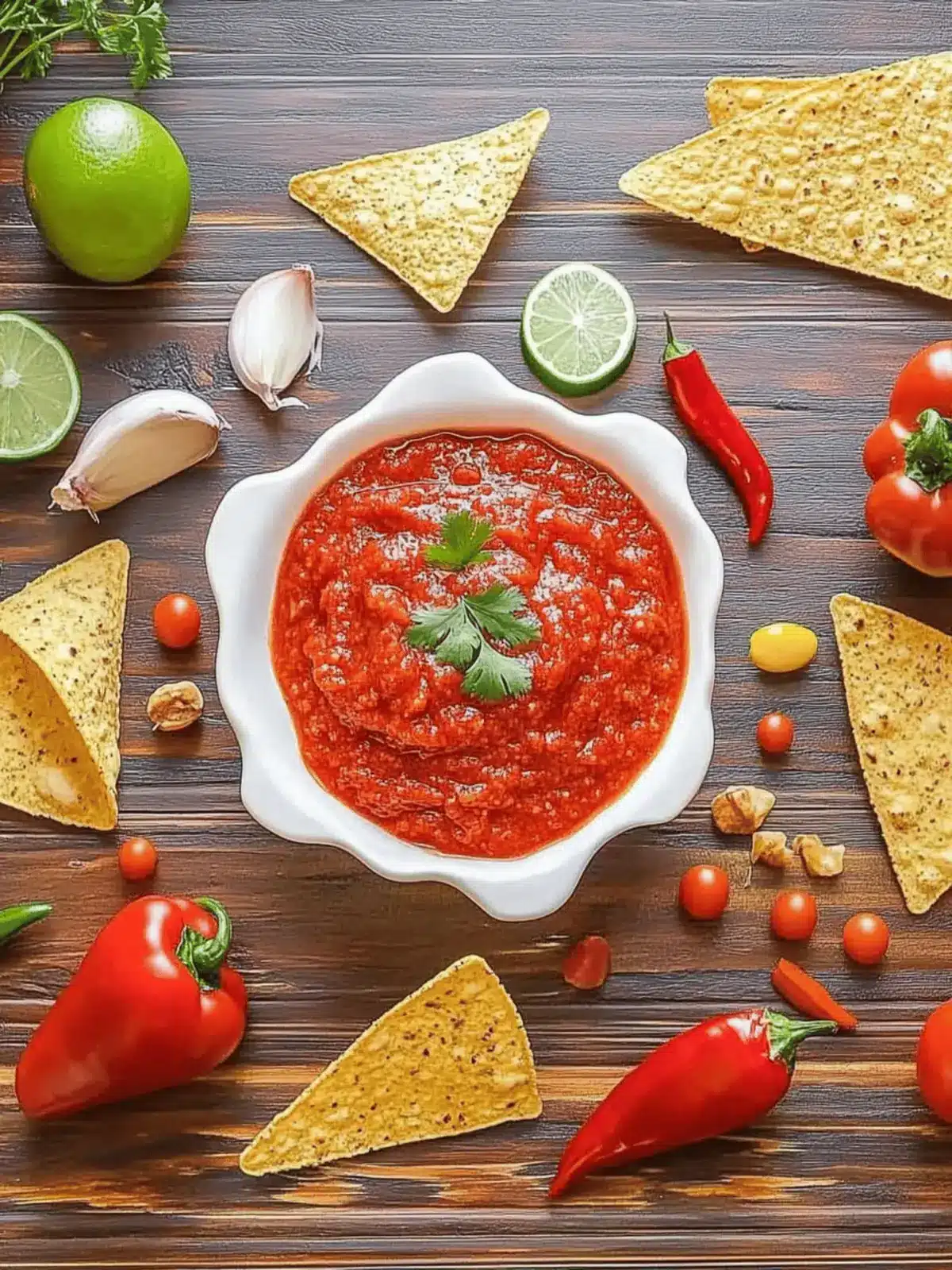 Salsa-Rezept mit frischem Gemüse