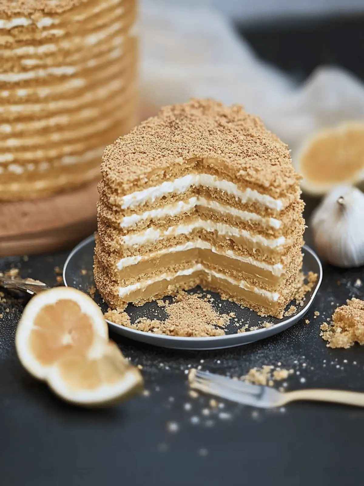 Einfache Honigtorte „Kuh“ für jeden Anlass 4 Honigtorte „Kuh“