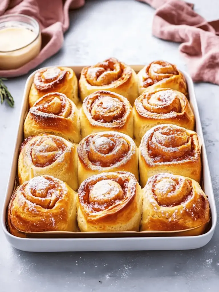 Fluffige Zimtschnecken