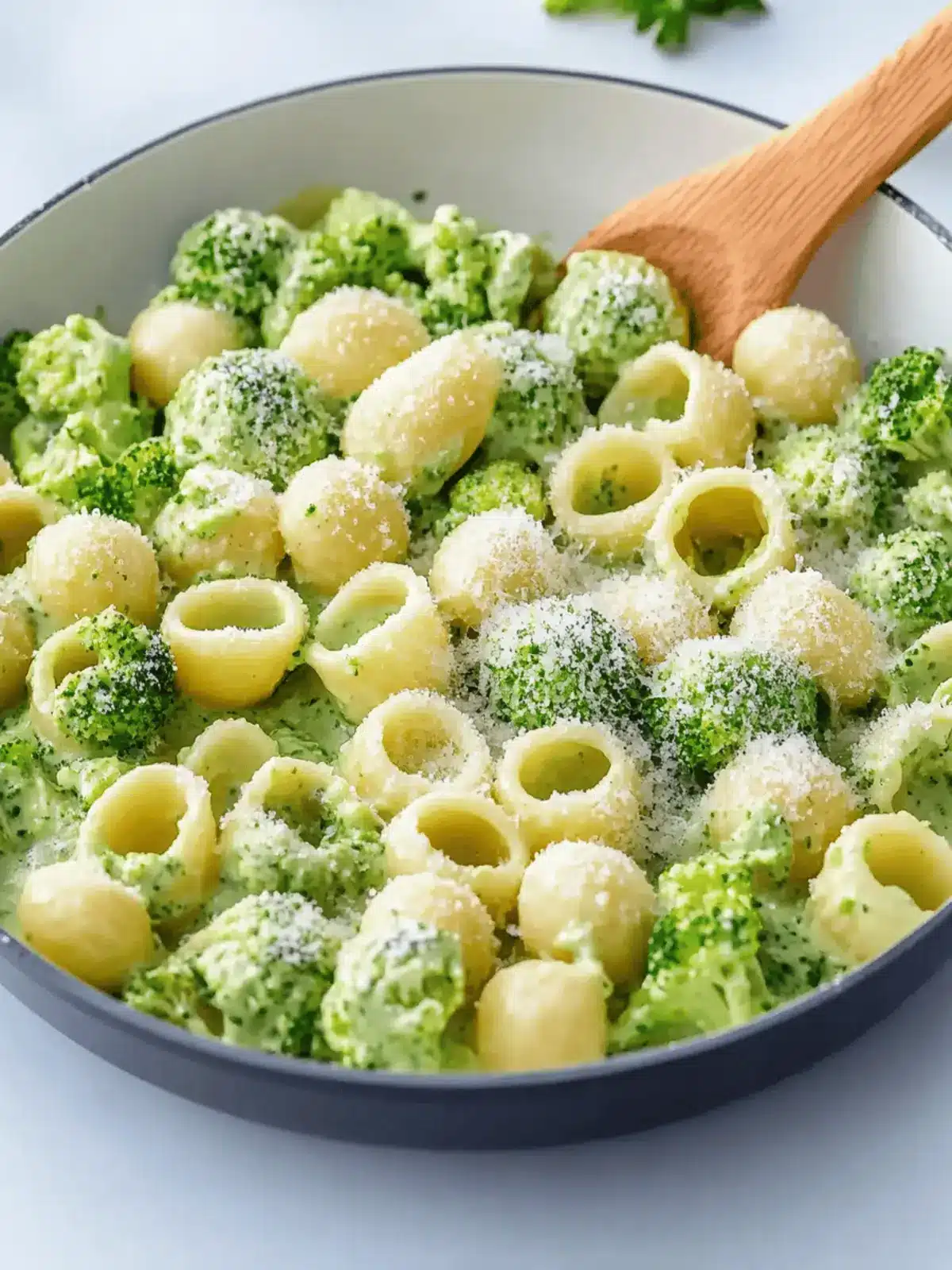Licht und gesund Brokkoli Pasta