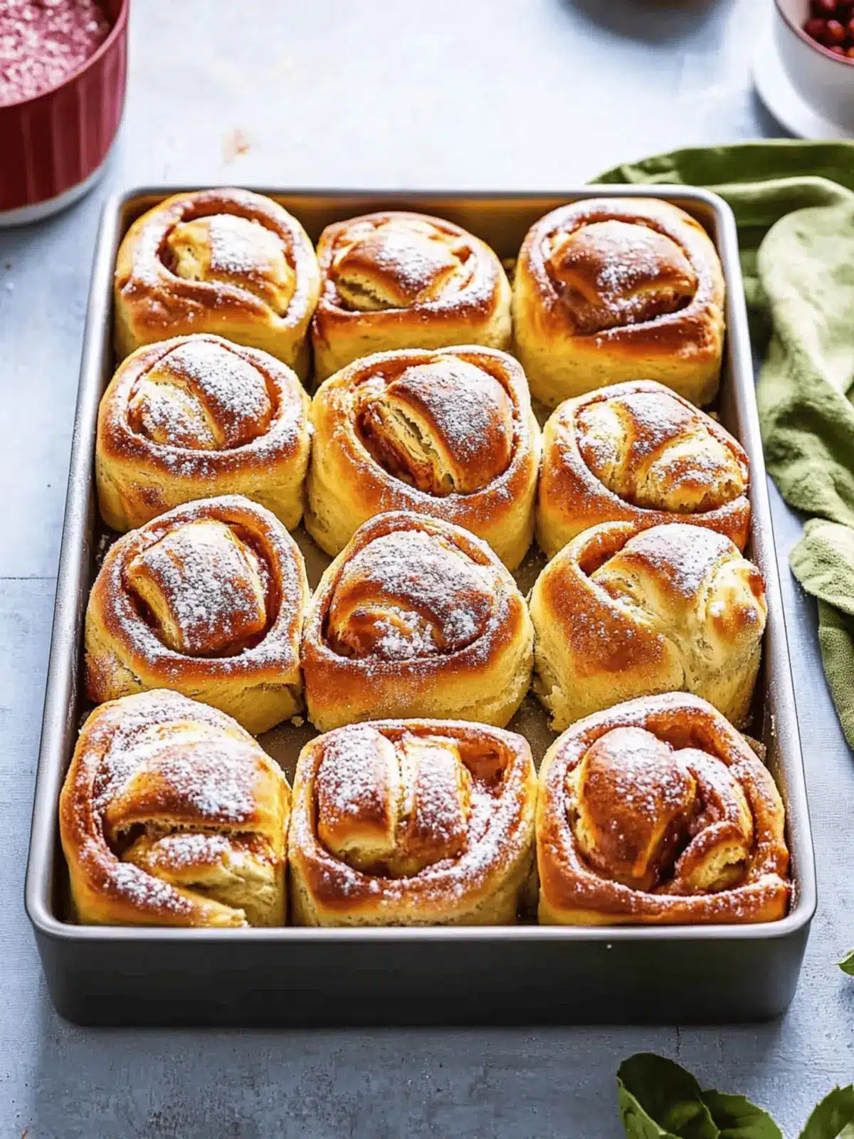 Fluffige Zimtschnecken