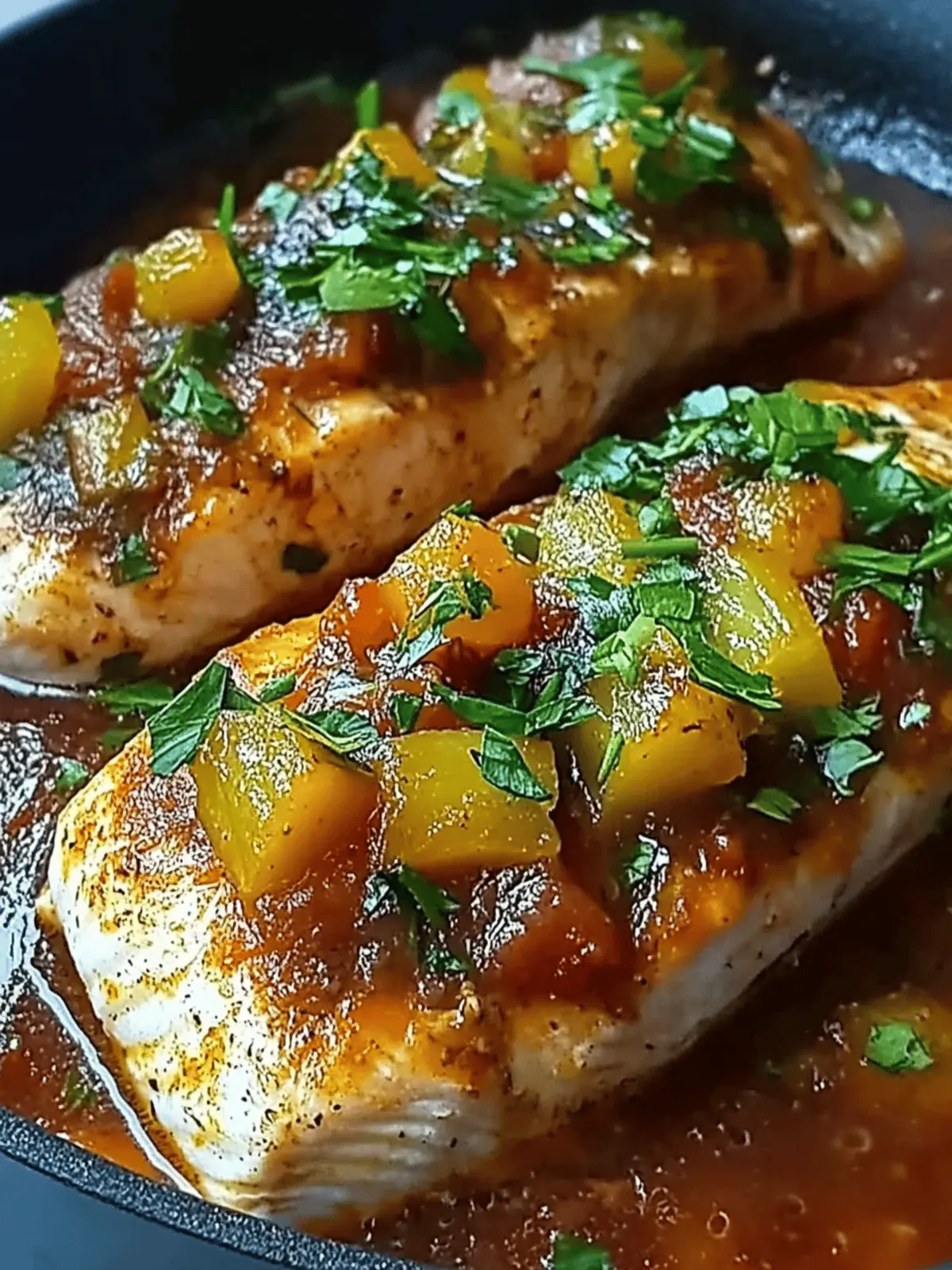 Marokkanischer Fisch in Soße