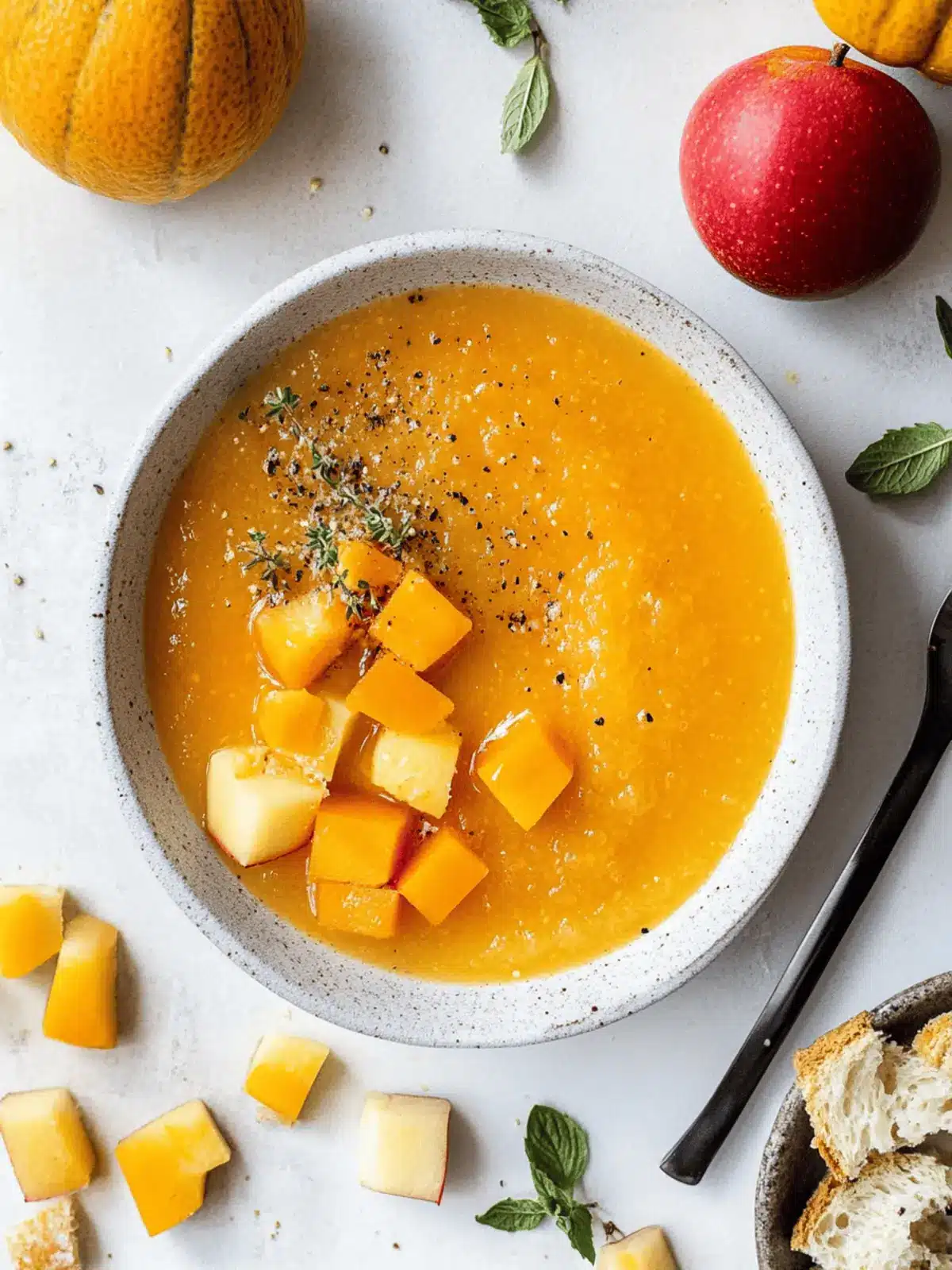 Butternut-Kürbis-Suppe Rezept für gemütliche Abende 5 Butternut-Kürbis-Suppe Rezept