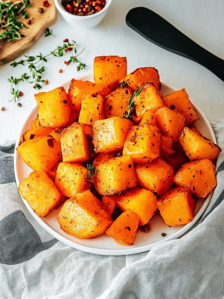 Gebackener Kürbis aus dem Airfryer