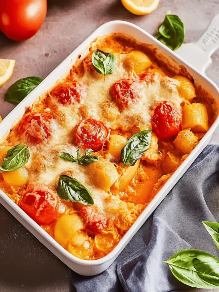 Gnocchi-Kürbis-Auflauf