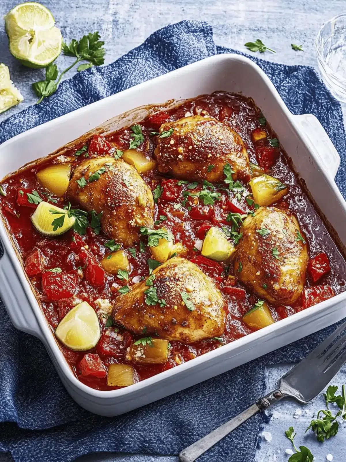 Feines Hähnchen