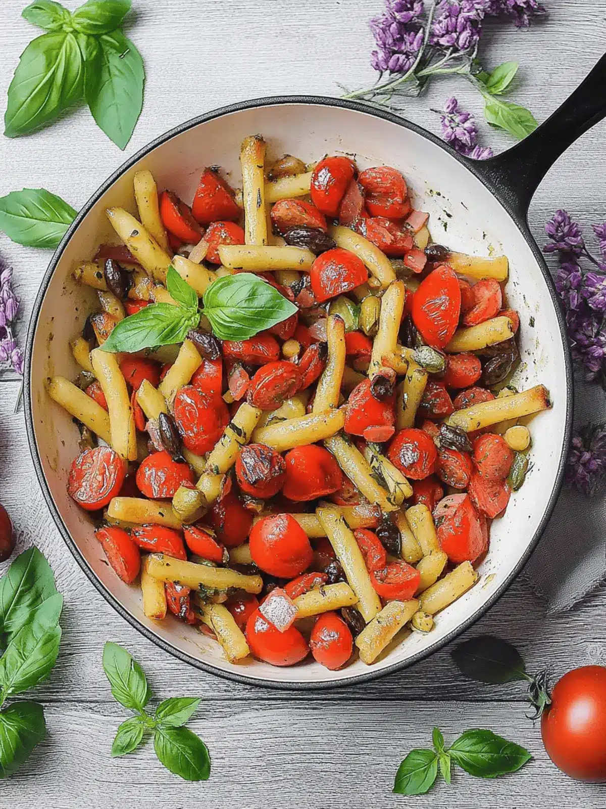 Gebratener Kohlrabi in mediterraner Art genießen 2 Fried kohlrabi in mediterraner Art