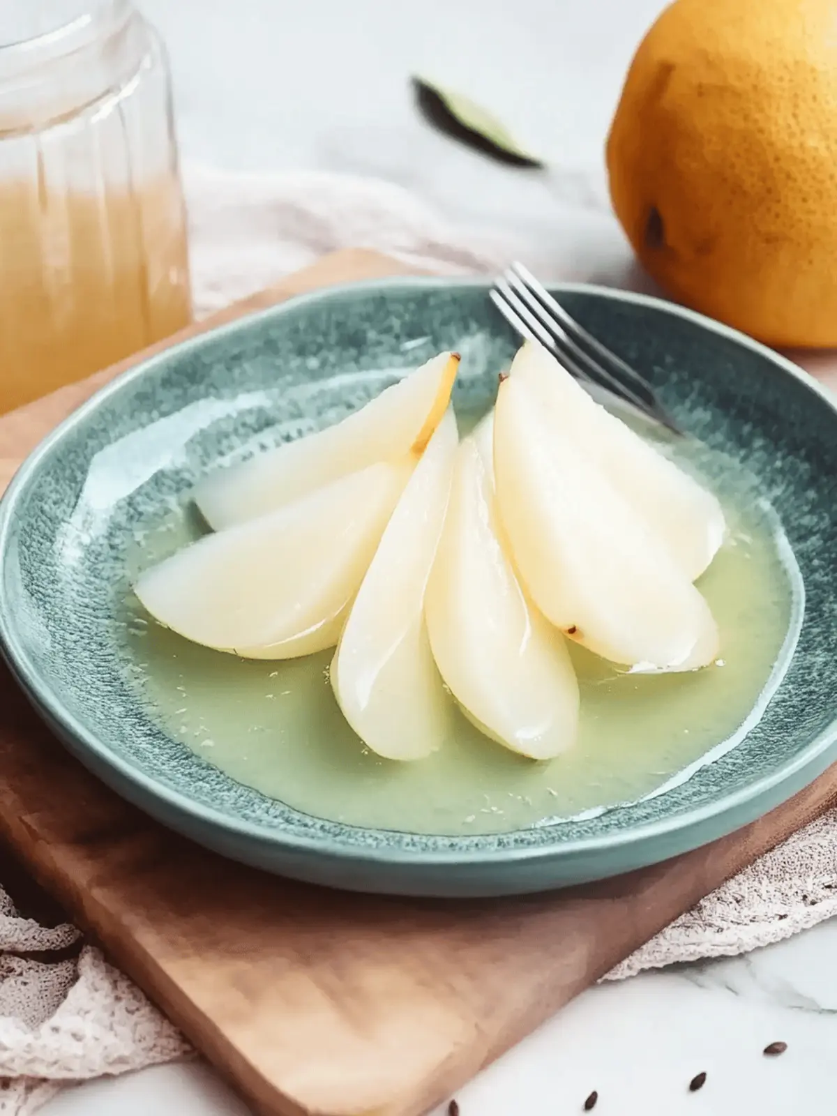 Birnenkompott – Einfaches Rezept für Genuss 2 Birnenkompott
