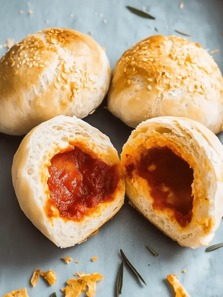 Peperoni-Pizza-Bomben