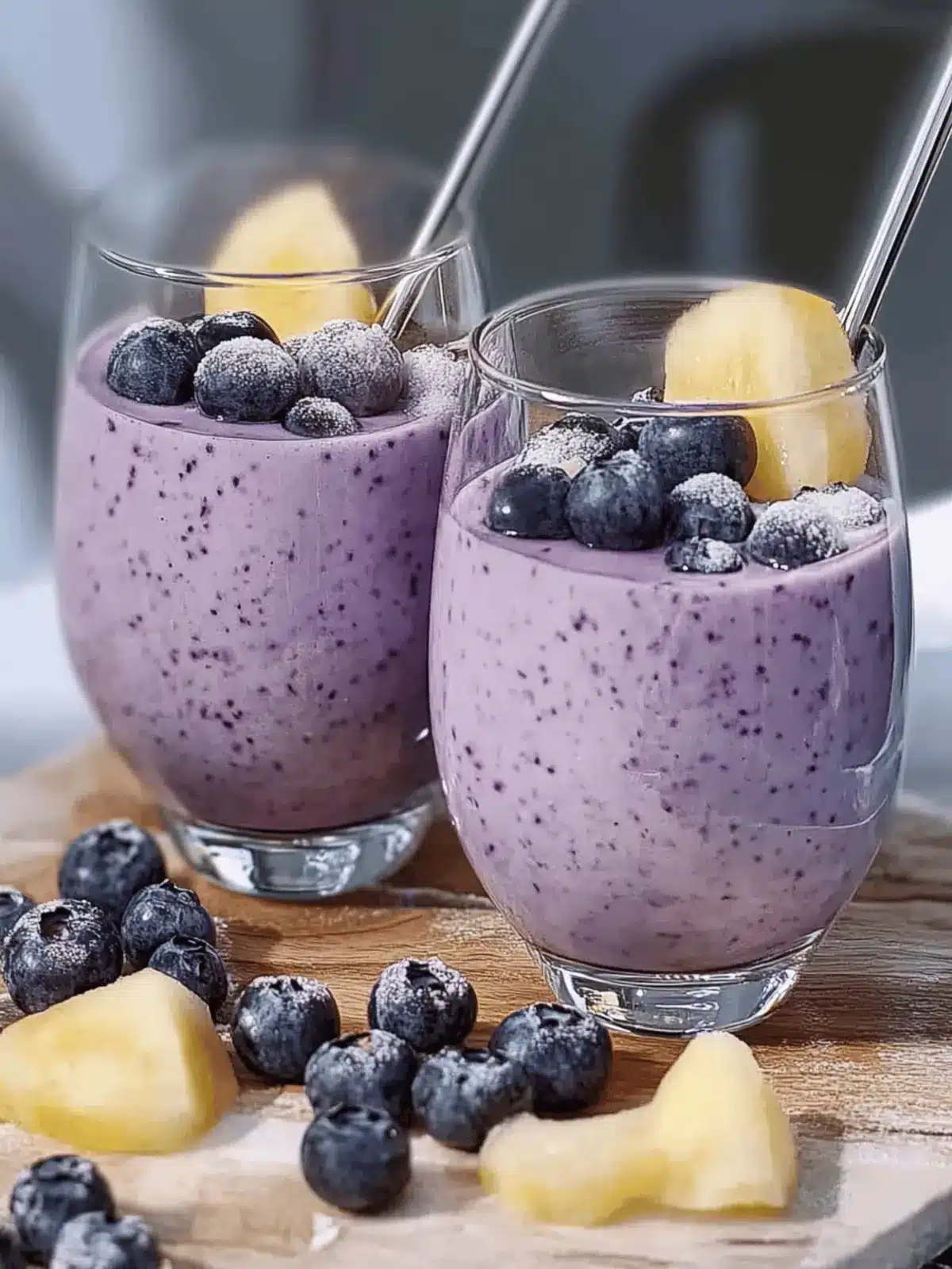 Blaubeere und grüner Tee Smoothie für frische Energie 2 Blaubeere und grüner Tee Smoothie