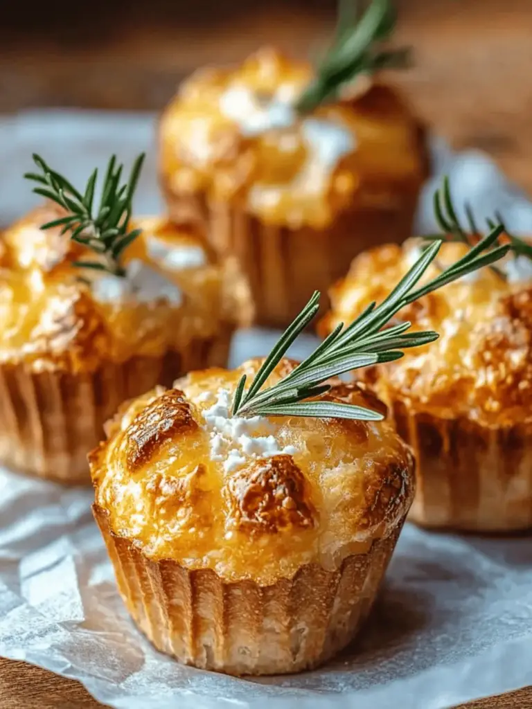 Herzhafte Rosmarin-Käse-Muffins