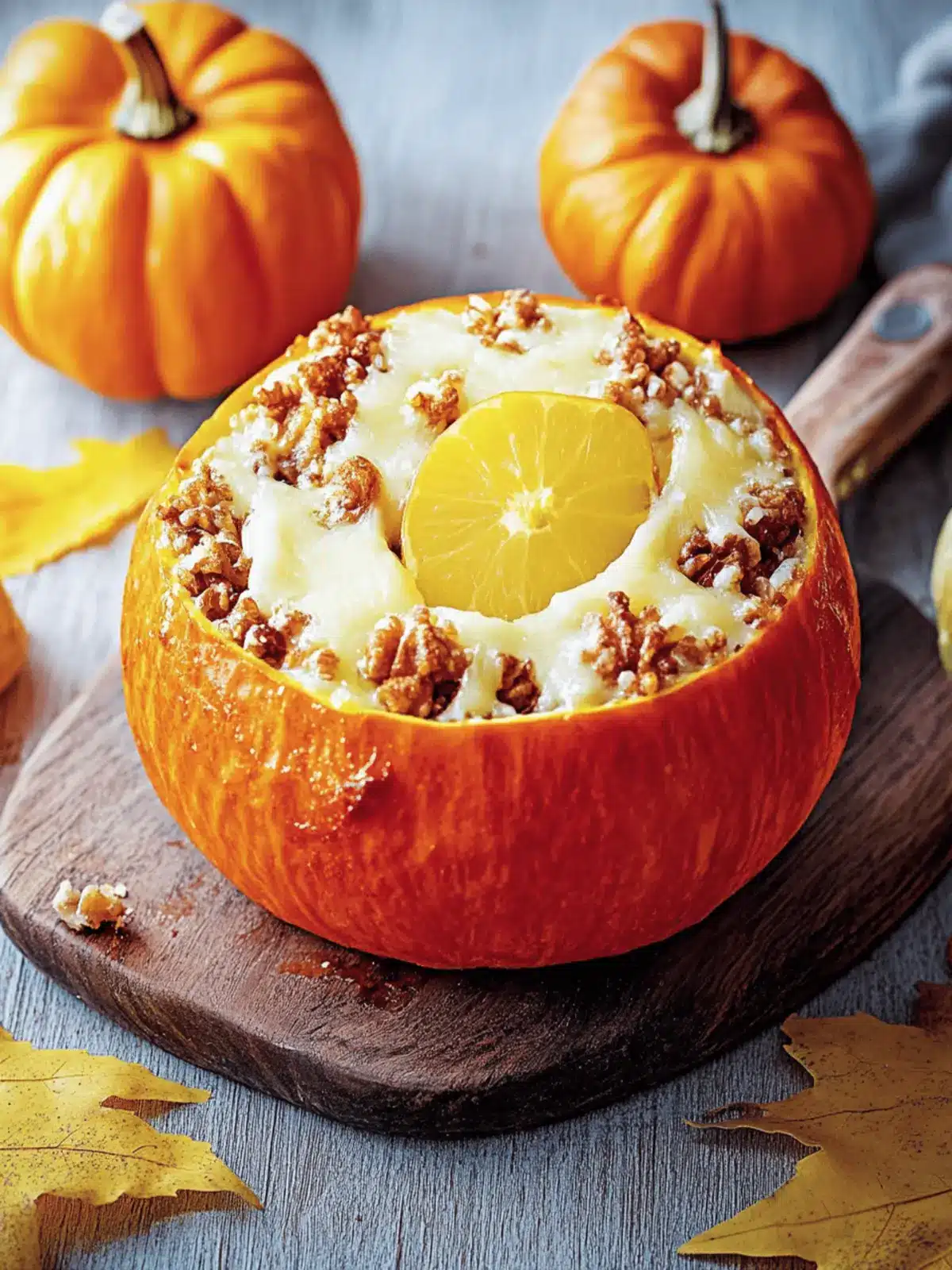 Gefüllter Kürbis mit Hackfleisch