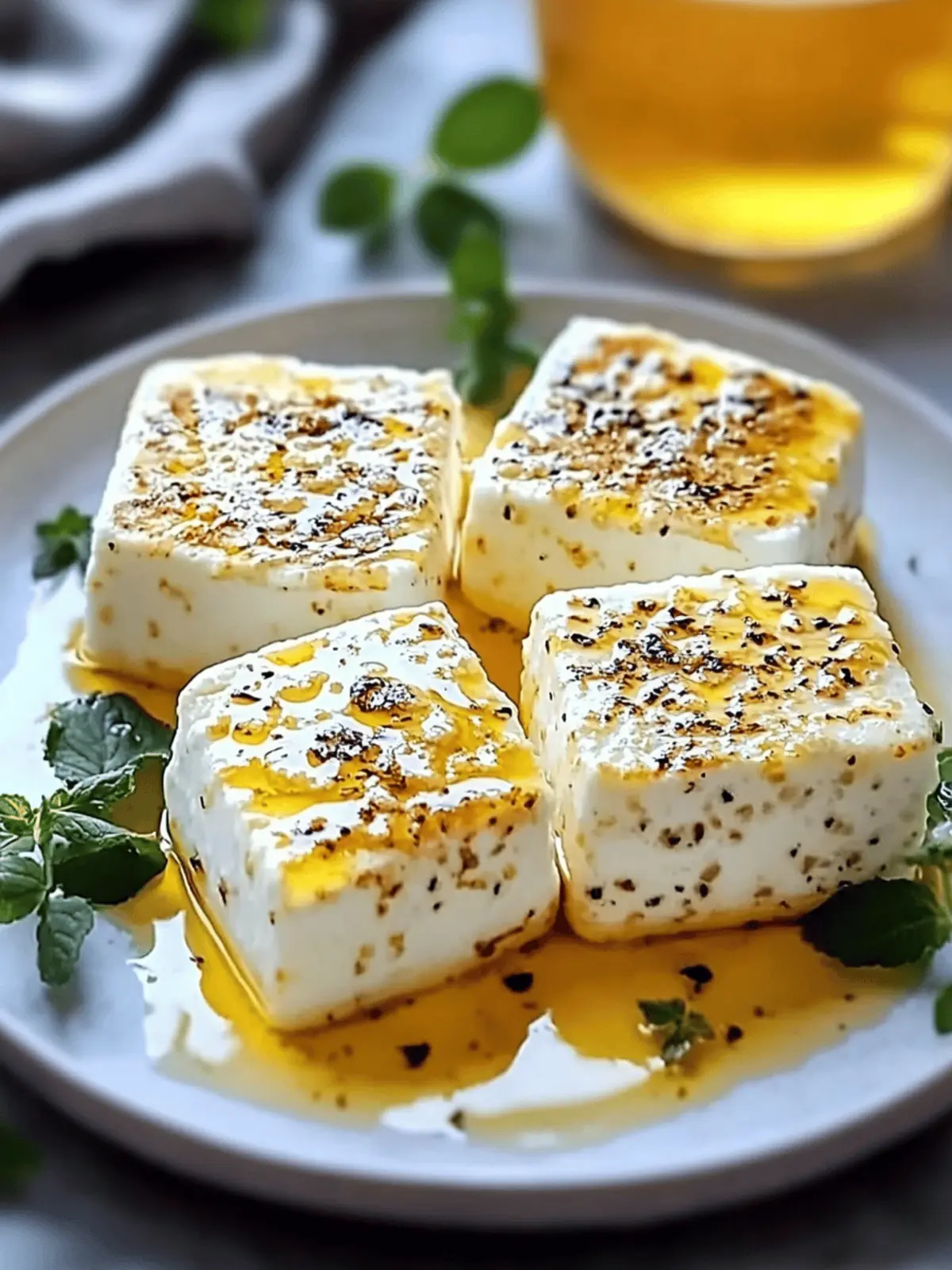 Knuspriger Feta im Airfryer – Einfach & Lecker 2 Feta im Airfryer