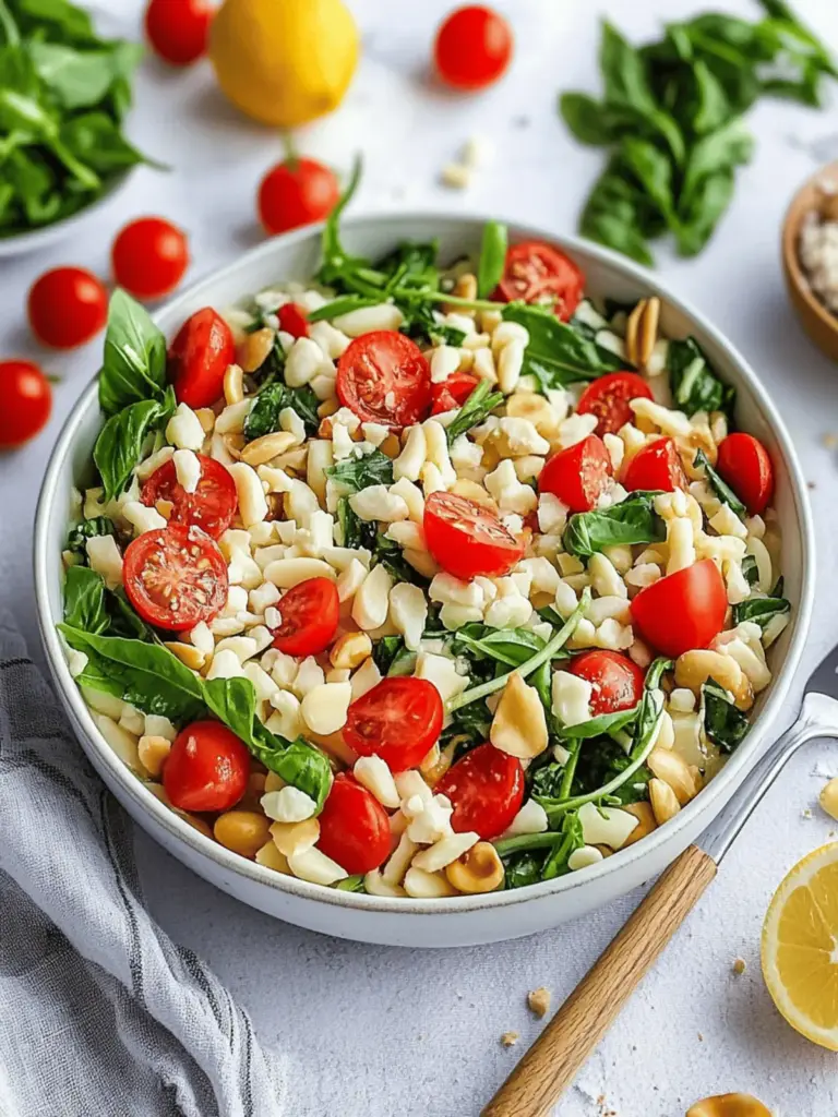 Italienischer Orzo Salat Rezept