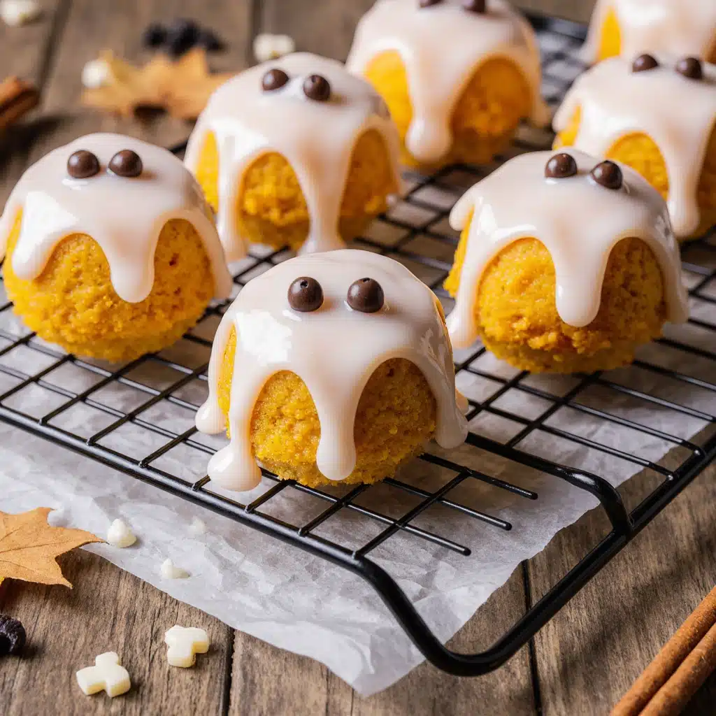 Halloween-Gespenster: Süße Kürbis-Leckereien für Kids