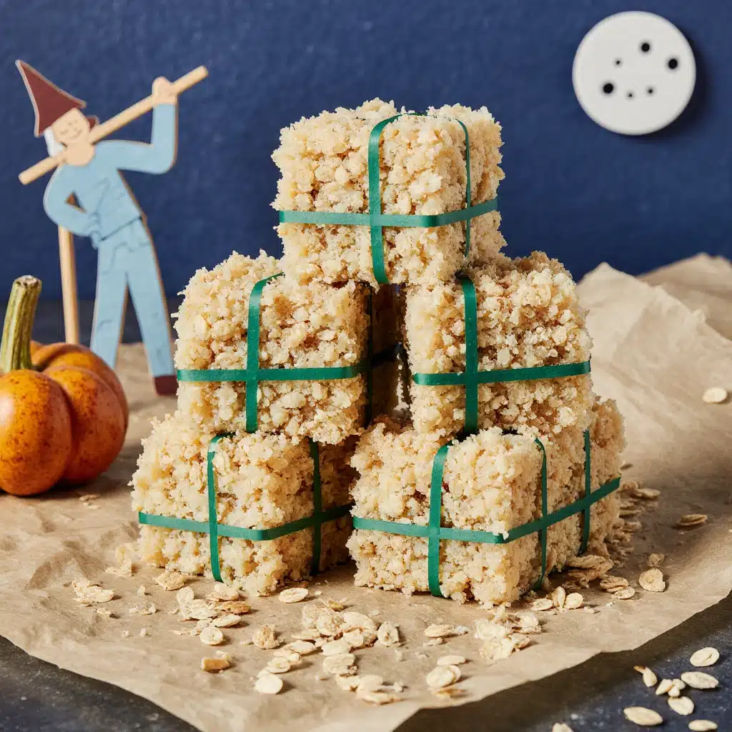 Cerealienriegel Heuballen für den Herbstsnack 3 Cerealienriegel Heuballen für den Herbstsnack
