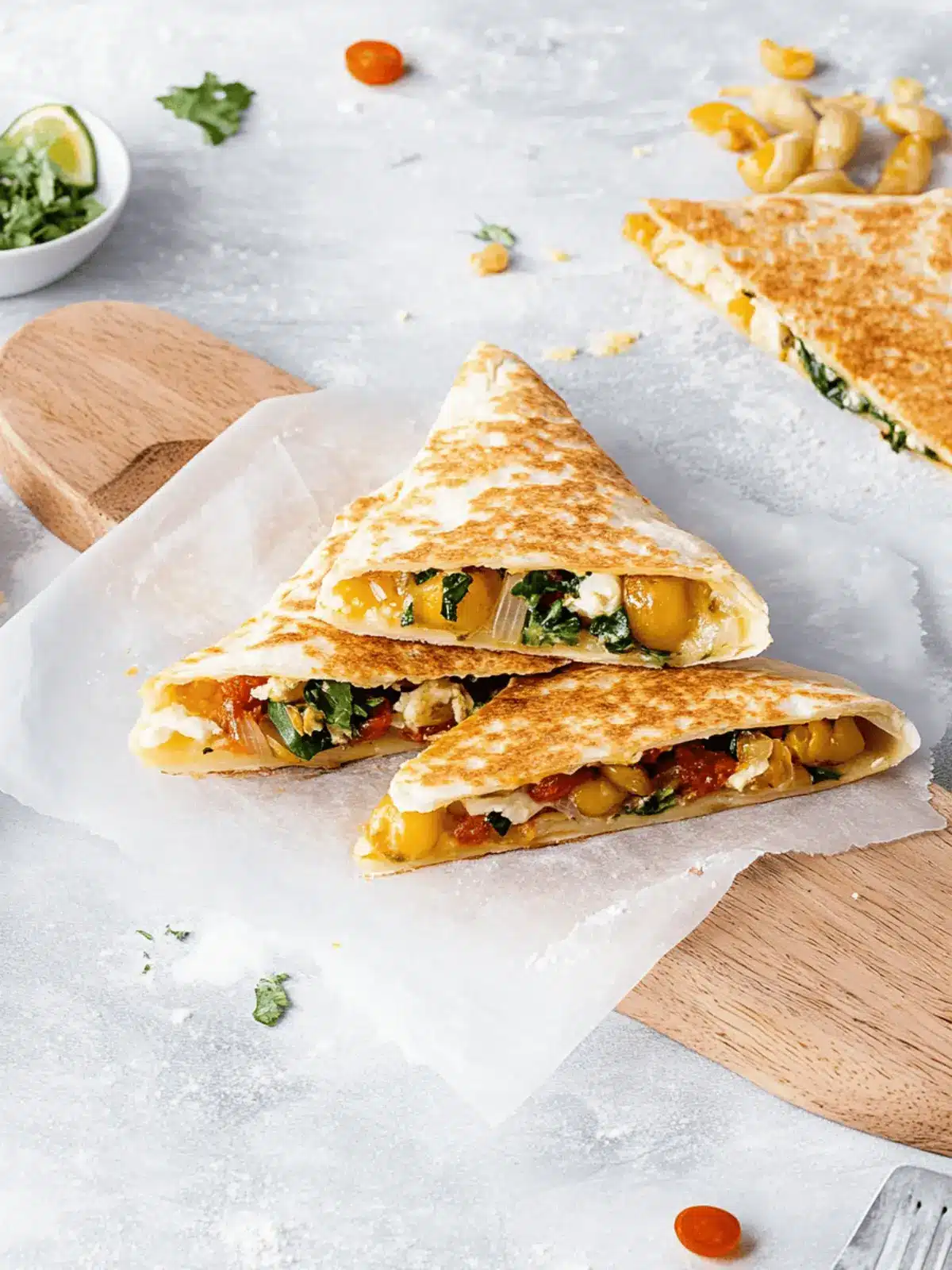 Vegetarische Quesadillas