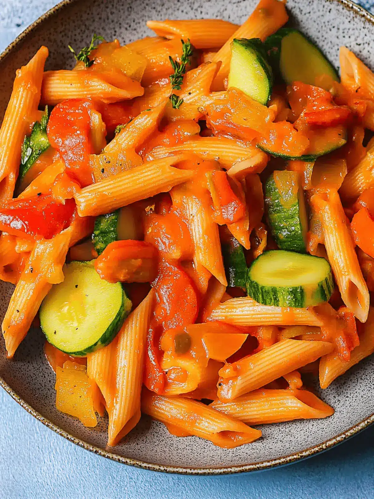 Pasta mit Gemüse