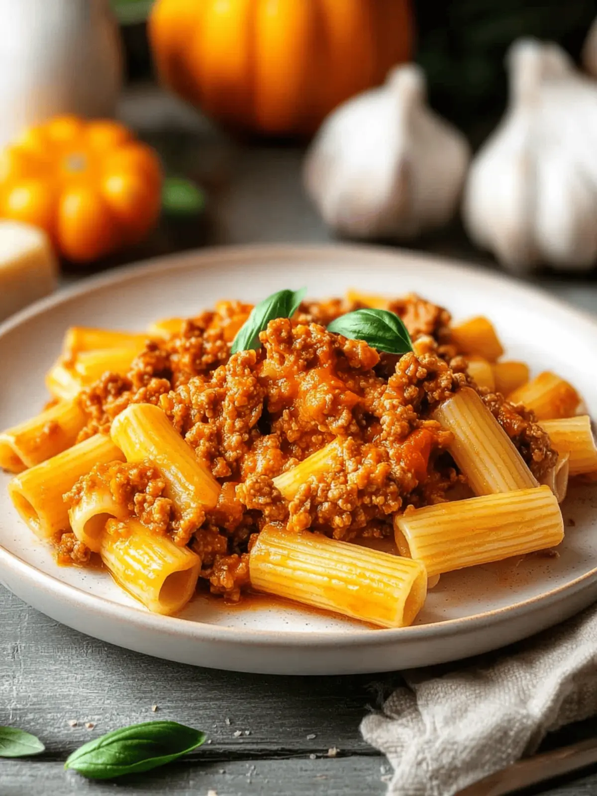 Kürbis Bolognese – Die cremige Herbstverführung 2 Kürbis Bolognese