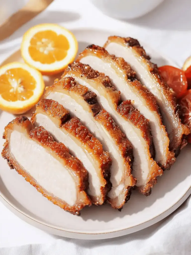 Luftfritteuse Schweinebauch braten