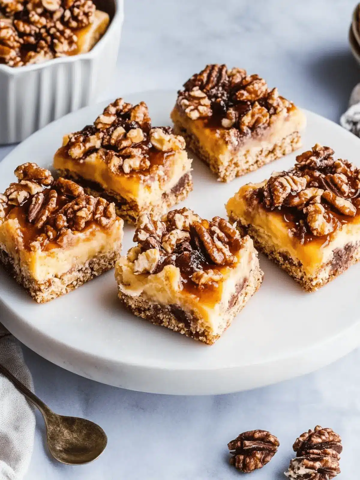 Friss-dich-dumm-Kuchen mit Walnüssen