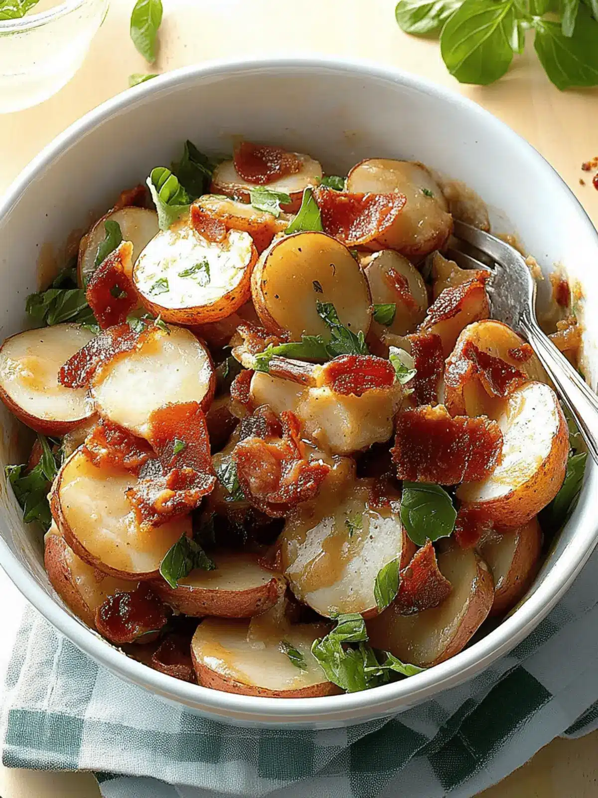 Slow-Cooker Deutscher Kartoffelsalat