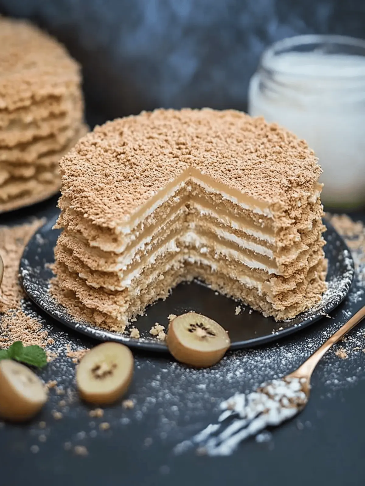 Einfache Honigtorte „Kuh“ für jeden Anlass 2 Honigtorte „Kuh“