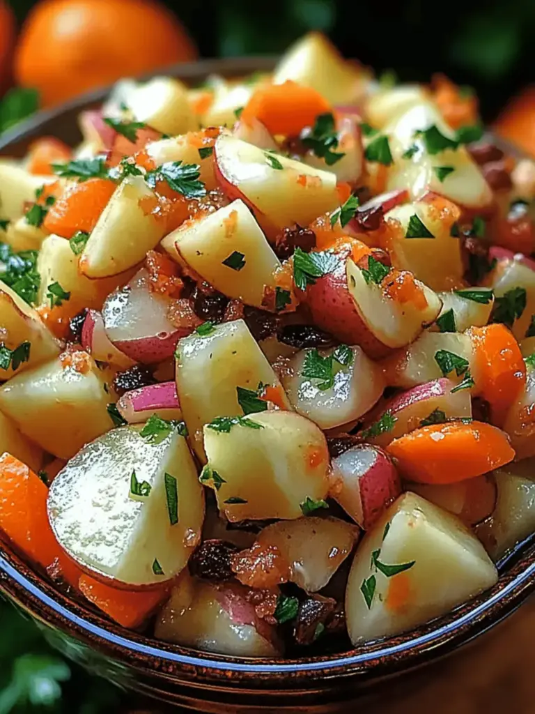 Herbst-Apfelsalat