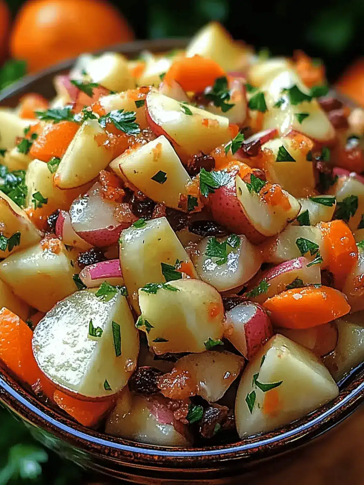 Herbst-Apfelsalat