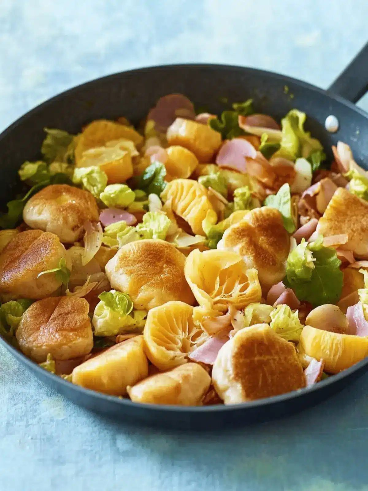 Gnocchi-Spitzkohl-Pfanne