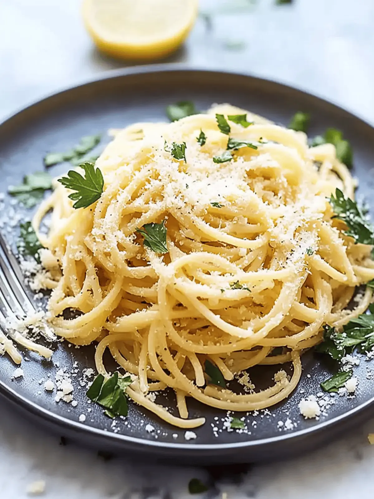 Parmesan Spaghetti