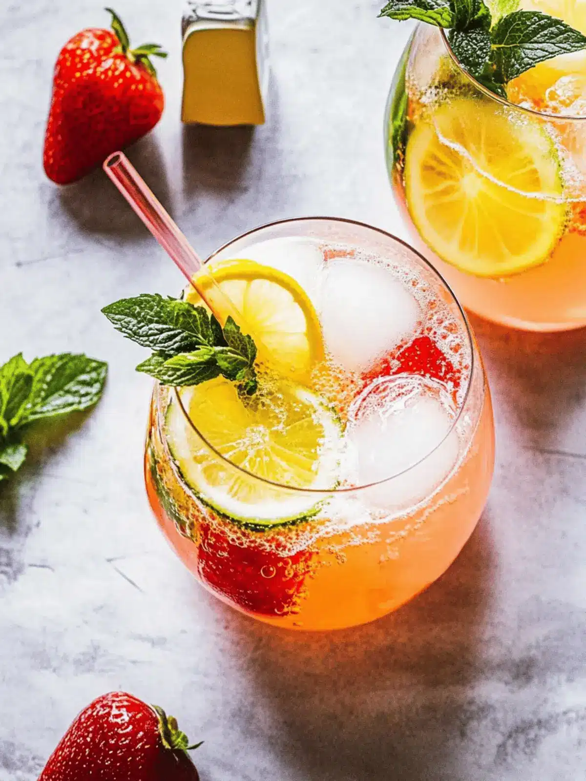 Erdbeer-Limetten-Wodka-Zerschmettern für heiße Tage 4 Erdbeer-Limetten-Wodka-Zerschmettern